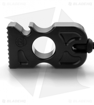 DB Customs Small Mr T Single Knuck Bottle Opener EDC Keychain Black Aluminum