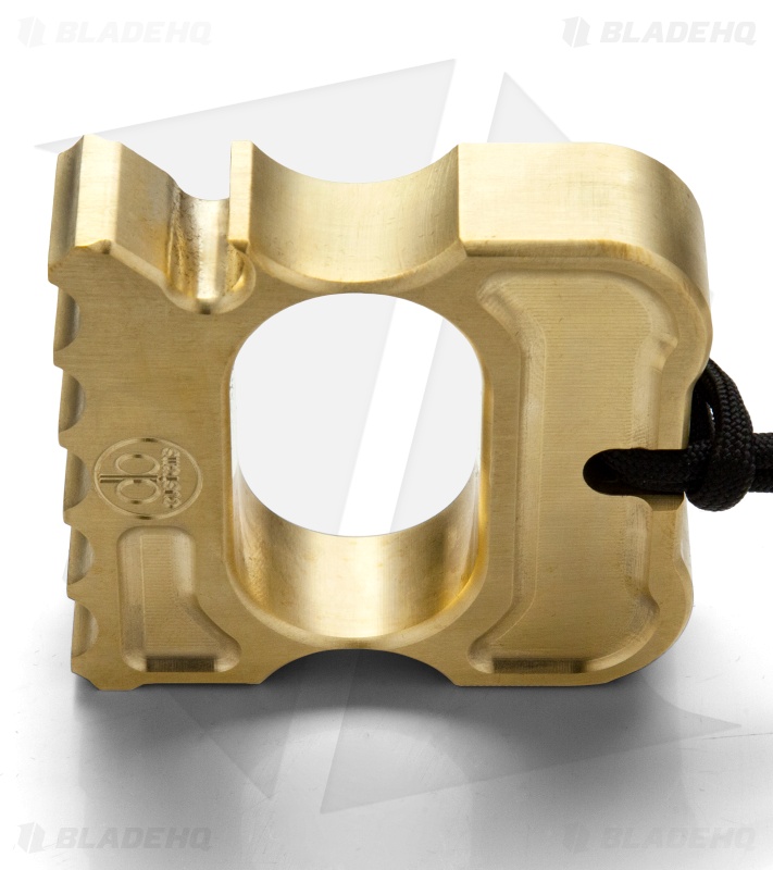 DB Customs Ailment Dual Knuck Bottle Opener EDC Keychain Brass