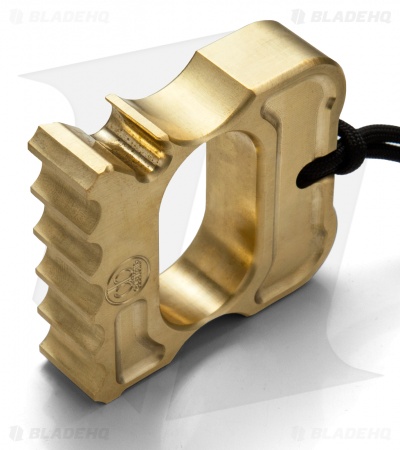 DB Customs Ailment Dual Knuck Bottle Opener EDC Keychain Brass