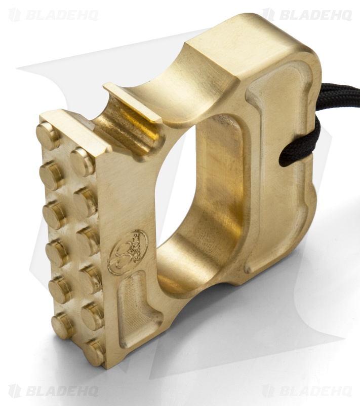 DB Customs The Ole Dual Knuck Bottle Opener EDC Keychain Brass Blade HQ