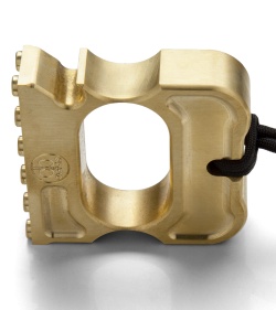 DB Customs The Ole Dual Knuck Bottle Opener EDC Keychain Brass