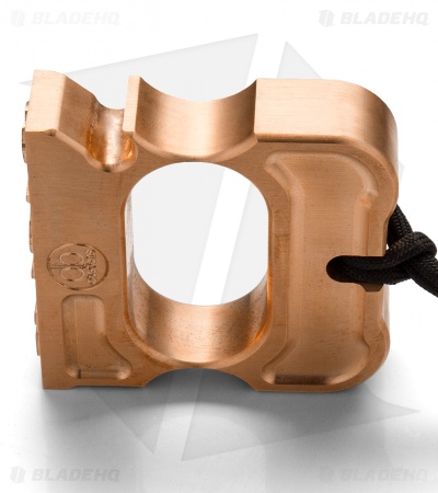 DB Customs Stupid Stamp Dual Knuck Bottle Opener EDC Keychain Copper