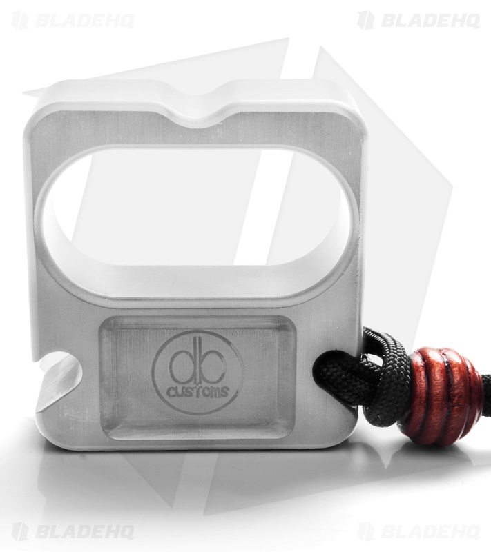 DB Customs The Crook Double Knuck Bottle Opener EDC Keychain Aluminum