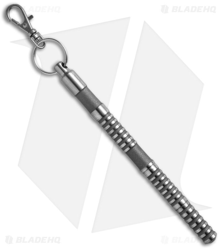 Darrel Ralph Designs DDR Bead Blasted Titanium Keychain Kubaton Pen