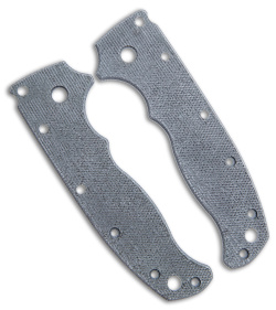 Karbadize Demko AD20.5 Black Micarta Replacement Scales