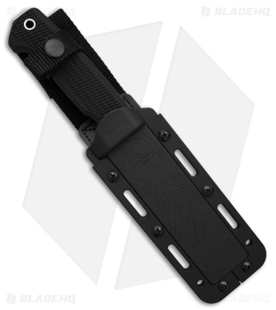 Demko Knives Freereign USA Made Clip Point Knife Black TPR (5" SW CPM 3V)