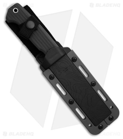 Demko Knives Freereign USA Made MagnaCut Drop Point Knife Rubber Gray (5" SW)