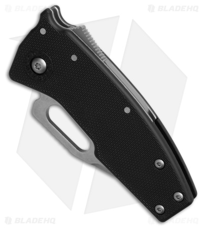 Demko Nano-Shark Clip Point Shark-Lock Knife Black GRN (2.1" SW AUS-10A)