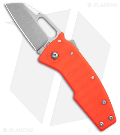 Demko Nano-Shark Shark Foot Shark-Lock Knife Orange GRN (2.1" SW AUS-10A)