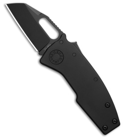 Demko Nano-Shark Stealth Shark Foot Knife Black Aluminum (2.1" SW 20CV)