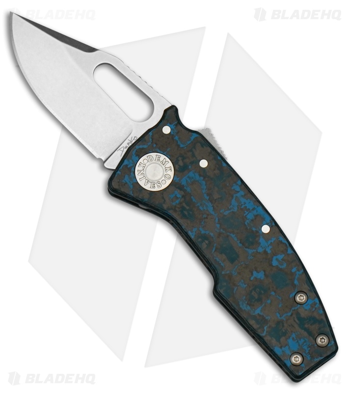 Demko Nano-Shark Clip Point Shark-Lock Knife Arctic Storm FC (2.1" SW 20CV)