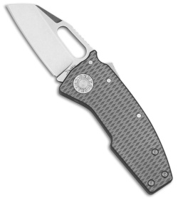 Demko Nano-Shark Shark Foot Shark-Lock Knife Milled Titanium (2.1" SW 20CV)