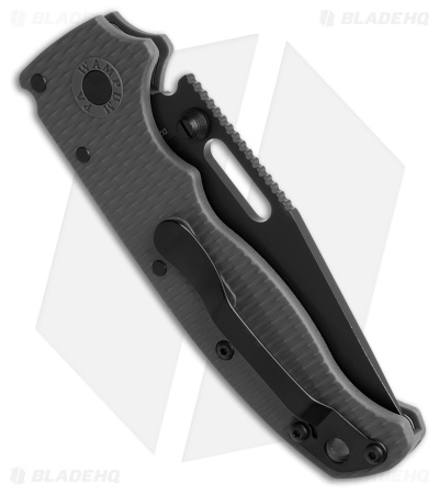 Demko AD 20.5 Shark-Lock Knife Gray Grivory (3.2" Black)