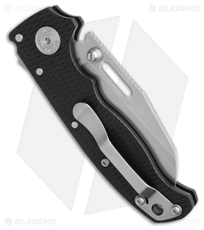 Demko AD20.5 Shark Foot Knife 20CV + Black G-10 (3.2" Stonewash)