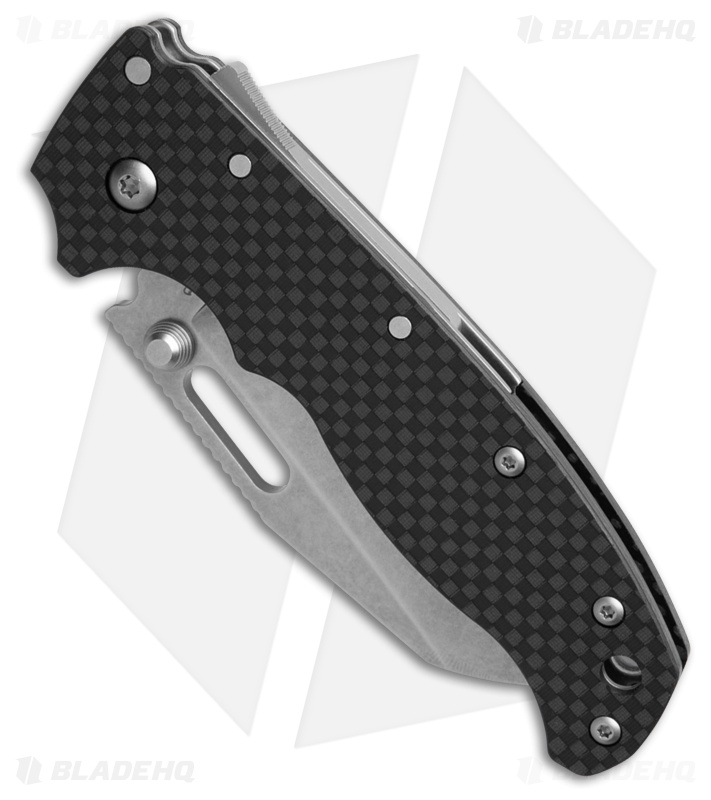 Demko AD20.5 Shark Foot Shark-Lock Knife Carbon Fiber (3" Stonewash D2)
