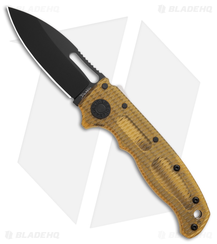 Demko Knives AD20.5 Knife Ultem Black - Blade HQ