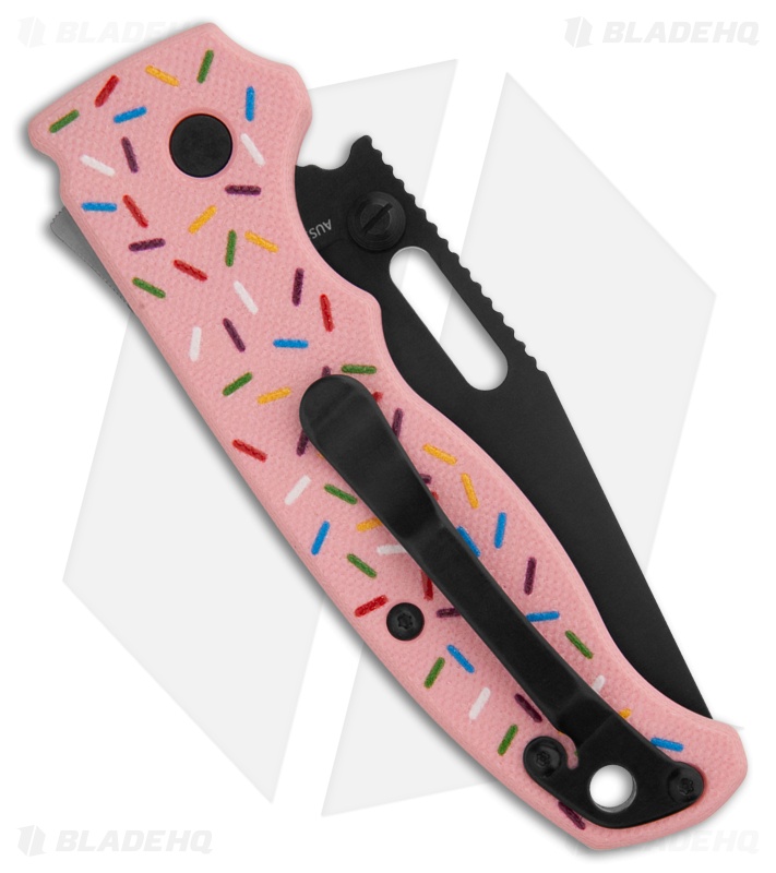 Flytanium Dessert Warrior® + Demko AD20.5 Knife (3" Black DLC) - Clip Point
