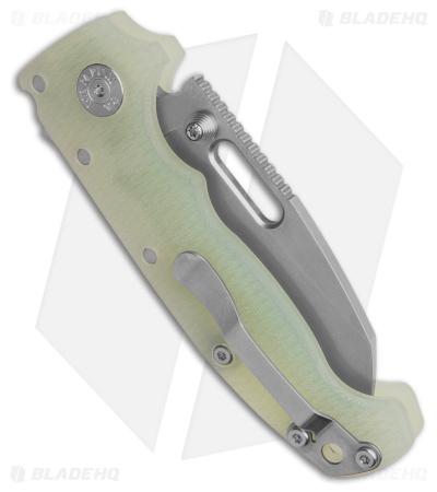 Demko Knives MG AD20 Shark Foot Shark-Lock Knife Natural G-10 (3.4" Stonewash)