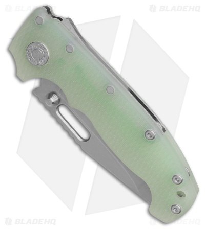 Demko Knives MG AD20S Clip Point Shark-Lock Knife Natural G-10 (3.6" SW)