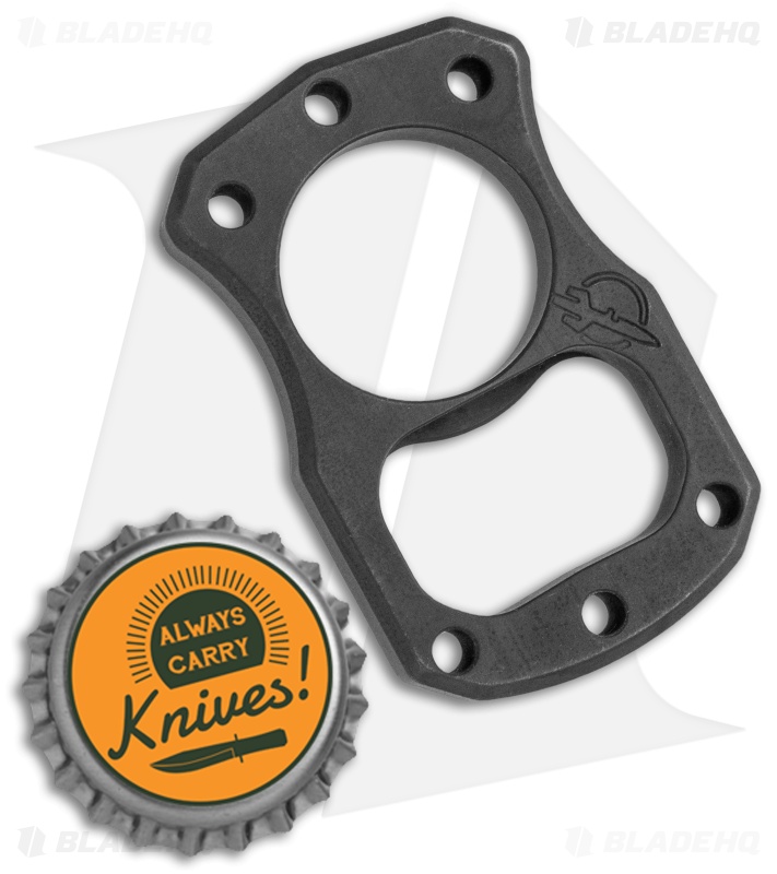 Desert Blade Works CapDuster Brass Knuck Bottle Opener (Blackened)