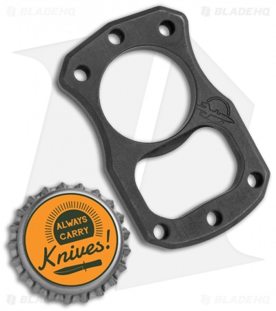 Desert Blade Works CapDuster Brass Knuck Bottle Opener (Blackened)