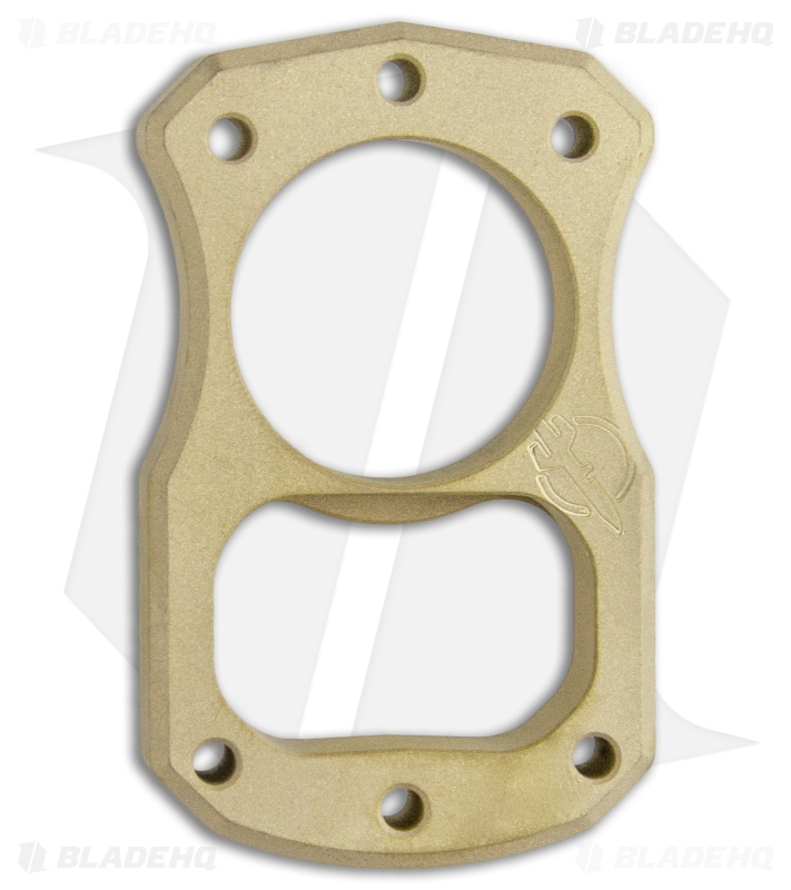 Desert Blade Works CapDuster Brass Knuck Bottle Opener (Blasted) Blade HQ