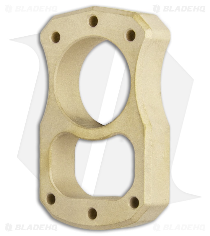 Desert Blade Works CapDuster Brass Knuck Bottle Opener (Blasted) Blade HQ