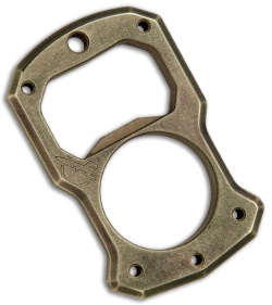 Desert Blade Works CapDuster Brass Knuck Bottle Opener (Distressed)