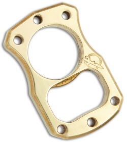 Desert Blade Works CapDuster Brass Knuck Bottle Opener (Polished/Raw)