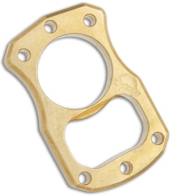 Desert Blade Works CapDuster Brass Knuck Bottle Opener (Two-Tone)