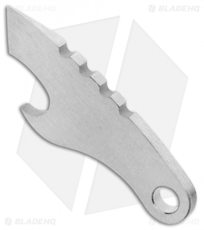 Desert Blade Works Capper Titanium Prybar/Bottle Opener Keychain (Satin)