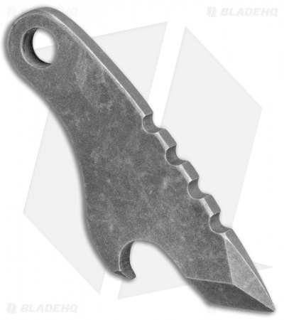 Desert Blade Works Capper Titanium Prybar/Bottle Opener Keychain (Tumbled)