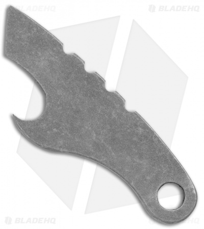 Desert Blade Works Capper Titanium Prybar/Bottle Opener Keychain (Tumbled)