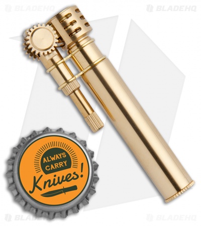 NODEL DESIGN 3ndelier blade brass 真鍮 Douglass NEO Type III Lighter (Solid Brass) - Blade HQ