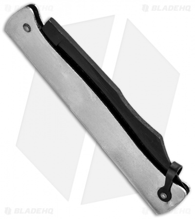 Douk-Douk Le Tiki Slip Joint Knife (3.625" Black)
