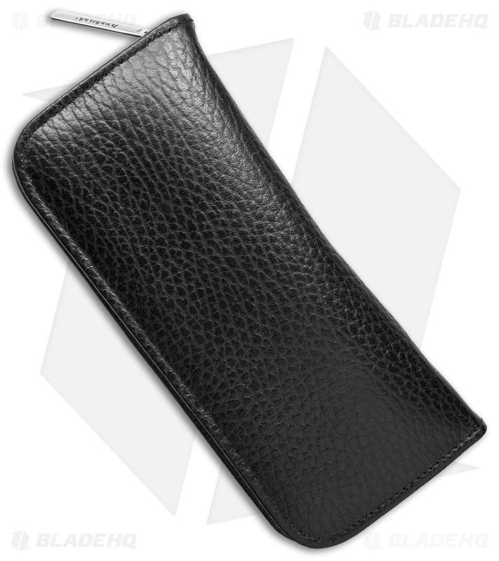 Dovo Men's 5 Piece Manicure Set w/ Zippered Black Leather Case