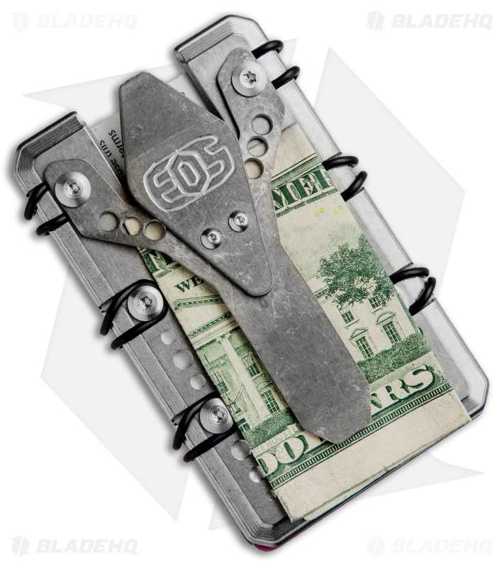 EOS 2.0 Titanium Wallet - Raw - Blade HQ