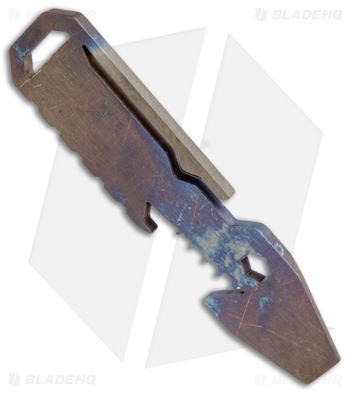 EOS TiShark Pocket Tool Keychain Bottle Opener - Flame