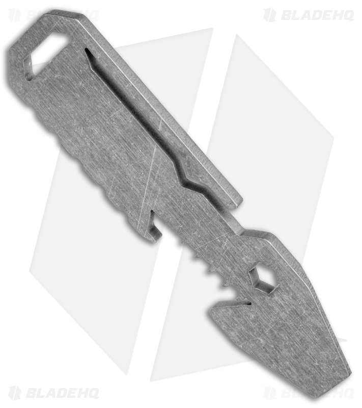 EOS TiShark Pocket Tool Keychain Bottle Opener - Raw