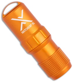 Exotac MATCHCAP XL Survival Matchcase Waterproof Capsule (Orange)