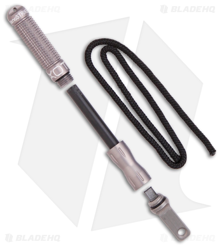 Exotac nanoSTRIKER XL Firestarter 001140GUN Replaceable Ferrocerium rod works we