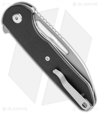 Ferrum Forge Knife Works Prolix Liner Lock Knife Black G-10 (2.85" SW)