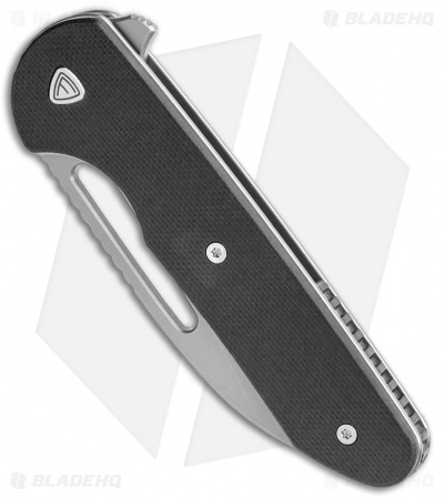 Ferrum Forge Knife Works Prolix Liner Lock Knife Black G-10 (2.85" SW)