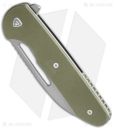 Ferrum Forge Knife Works Prolix Liner Lock Knife Green G-10 (2.85" SW)