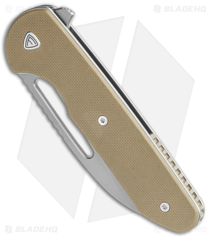 Ferrum Forge Knife Works Prolix Liner Lock Knife Tan G-10 (2.85" SW)
