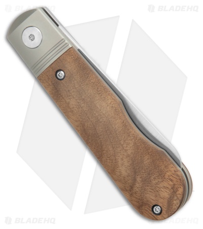 Wheat State Cutlery The Peacemaker Slip Joint Knife Burlwood (2.7" Satin)