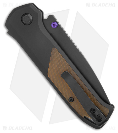 Flytanium Arcade Shark-Lock Knife Black w/ Ultem (3.2" Black DLC)