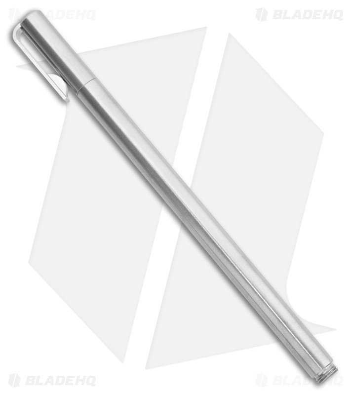 Flytanium Ti Stic Pen Sleeve With Cap - Satin Titanium