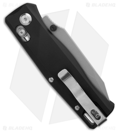 Flytanium BEEF Crossbar Lock Knife Pitch Black G-10 (3.5" SW)