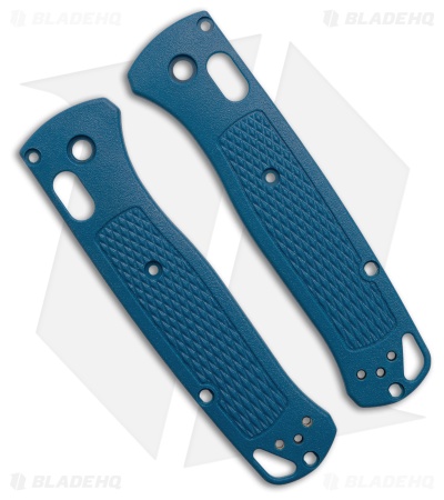 Flytanium Brass Crossfade Scales + Benchmade Bugout Knife (3.24" Satin)